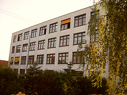 the school, our home