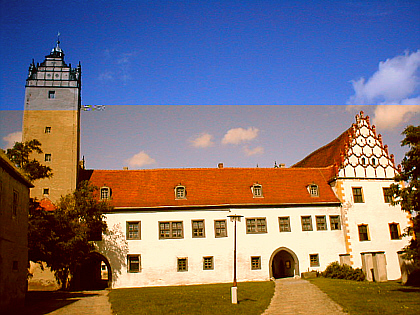 the hunting-seat of Strehla